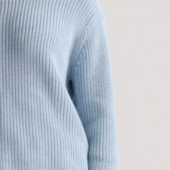 NWT SET/2 QUINCE 100% Organic Cotton Fisherman Boatneck Sweater SMALL NWT RARE! - Picture 9 of 11